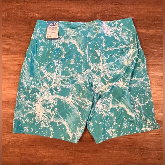 Reel Legends Mens 42 Shorts swim UPF30 Moisture Wicking Blue NWT H44 - Picture 3 of 7